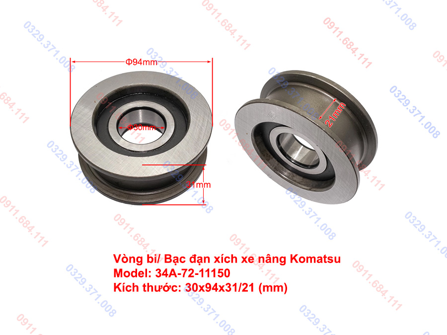 Bi Xích Xe Nâng 34A-72-11150